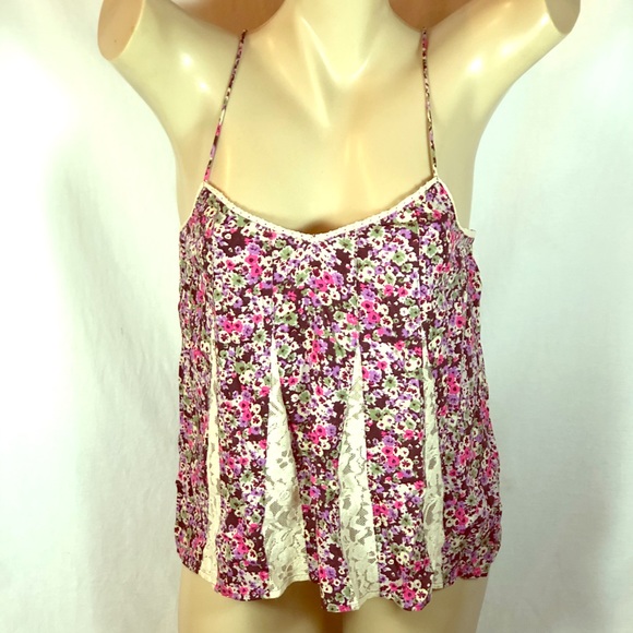 AMERICAN EAGLE OUTF🦅 Floral Blouse sz S/P - Picture 1 of 6